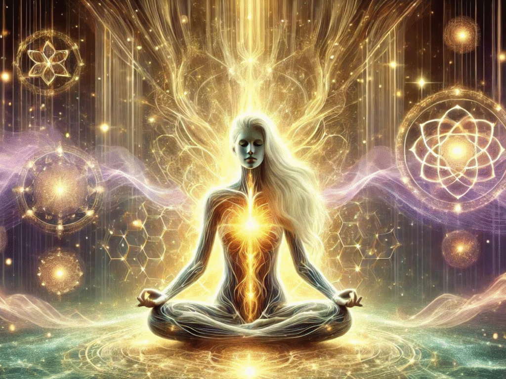 golden aura activation session